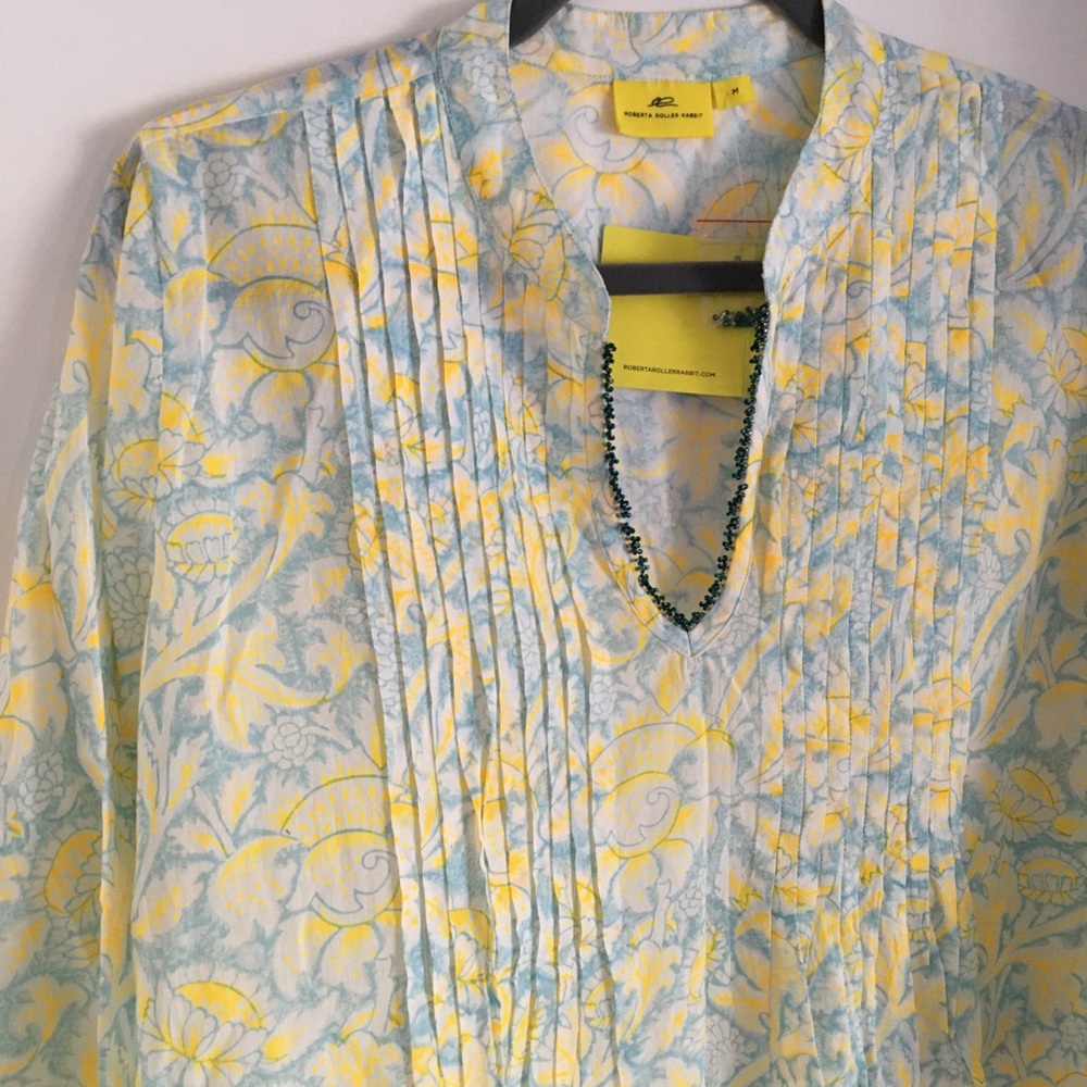 Roberta Roller Rabbit 100% cotton Irina top M Excellent condition, worn once.